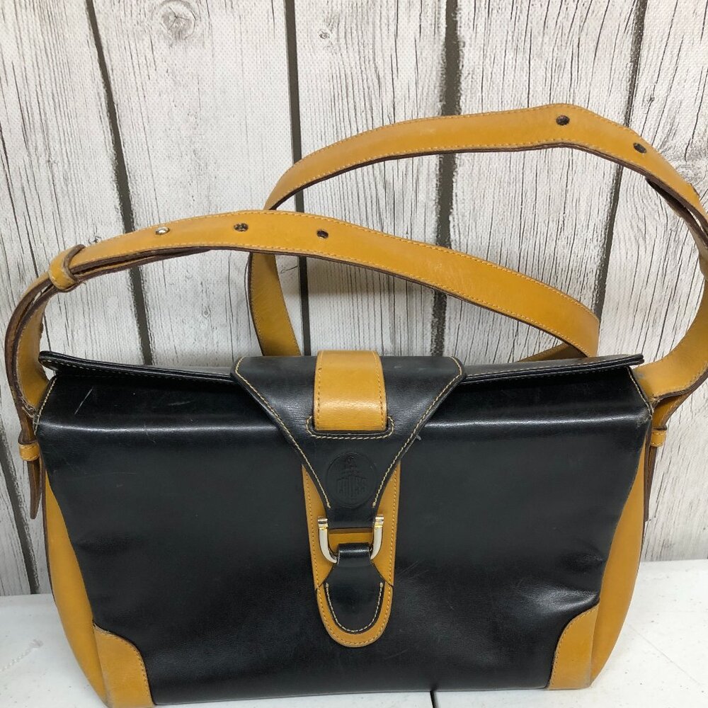 Mark Cross Italian Leather Shoulder Bag